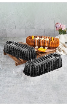 Polochef Everest Döküm Granit Kek Kalıbı Siyah 33 Cm Siyah Polochef Everest Döküm Granit Kek Kalıbı Siyah 33 Cm Siyah