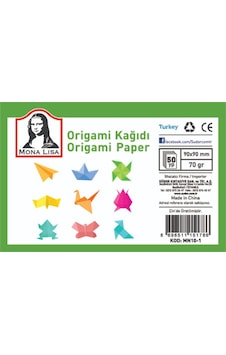 Origami Kağıdı 9X9Cm 50 Yaprak