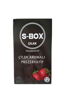 S-box Çilek Aromalı Prezervatif 12'li - C-5138