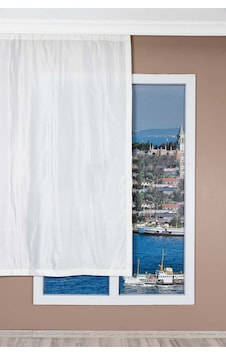Atlas Güneşlik Perde Krem / Ölçünüze Özel Dikim Krem