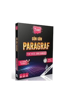 7.Sınıf Gün Gün Paragraf Soru Bankası- Strateji Yayınları 7.Sınıf Gün Gün Paragraf Soru Bankası- Strateji Yayınları