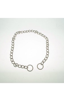 Slk Paslanmaz Çelik Zincir Tekli Boğma Tasma 3.5 MM+