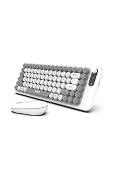 Preo K10 Sessiz Combo Kablosuz Klavye Mouse Seti Beyaz Diğer Preo K10 Sessiz Combo Kablosuz Klavye Mouse Seti Beyaz Diğer