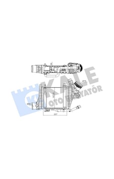 Turbosarj - 253 - Radyatoru Mercedes M264 W205 S205 C205 A205 C257 W213 S213 C238 A238 - Mıxdepo - X253 C253 Turbosarj - 253 - Radyatoru Mercedes M264 W205 S205 C205 A205 C257 W213 S213 C238 A238 - Mıxdepo - X253 C253
