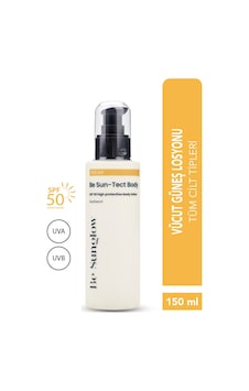 Be Sunglow Be Sun-Tect Body Vücut İçin Güneş Koruyucu Losyon SPF50+ 150 ML﻿﻿