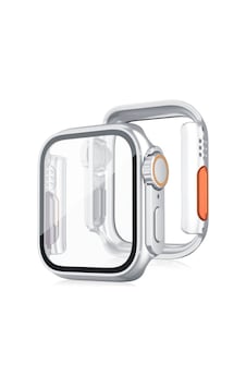 Apple Watch Uyumlu 44mm Watch 49mm Kasa Dönüştürücü Ve Ekran Koruyucu - Gümüş Apple Watch Uyumlu 44mm Watch 49mm Kasa Dönüştürücü Ve Ekran Koruyucu - Gümüş