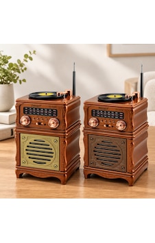 Retro Radyo Hoparlör Am Fm Sw Bluetooth Usb Type-c Şarjlı 47922793 Retro Radyo Hoparlör Am Fm Sw Bluetooth Usb Type-c Şarjlı 47922793