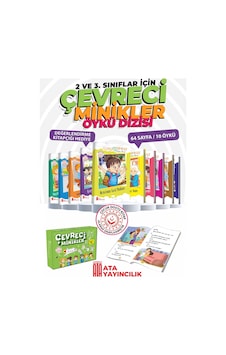 3.Sınıflar için Çevreci Minikler Dizisi + Kitap Okuma Not Defteri 3.Sınıflar için Çevreci Minikler Dizisi + Kitap Okuma Not Defteri