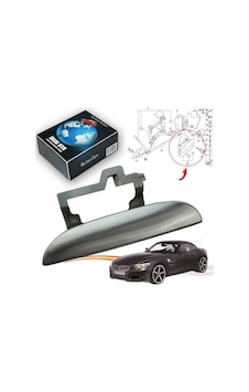 Bmw Z4 E86 2002-2009 Metal Sol Dış Kapı Kolu Bmw Z4 E86 2002-2009 Metal Sol Dış Kapı Kolu