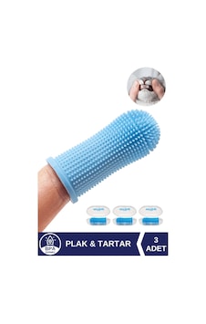 Veturel Kedi Parmak Fırça Kedi Silikon Diş Fırçası Diş Eti Plak Tartar Yumuşak Hijyenik Saklama Kutulu 3'lü Veturel Kedi Parmak Fırça Kedi Silikon Diş Fırçası Diş Eti Plak Tartar Yumuşak Hijyenik Saklama Kutulu 3'lü