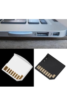 Apple Uyumlu MacBook Air Pro Micro Sd Hafıza Kartı Çevirici Adaptör Mini Driv Apple Uyumlu MacBook Air Pro Micro Sd Hafıza Kartı Çevirici Adaptör Mini Driv