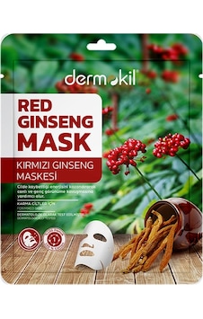 Dermokil Karma Ciltler İçin Kırmızı Ginseng Maskesi 20 ML