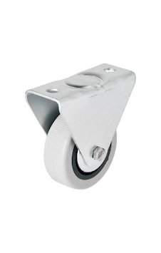 106 - 50 Mm Sabit Kapaklı Gri Pvc Teker 106 - 50 Mm Sabit Kapaklı Gri Pvc Teker