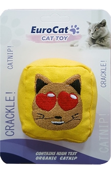 Eurocat - 485 - Kedi Oyuncağı Kedi Suratlı Küp - Csmo-tex - 6 Cm Eurocat - 485 - Kedi Oyuncağı Kedi Suratlı Küp - Csmo-tex - 6 Cm