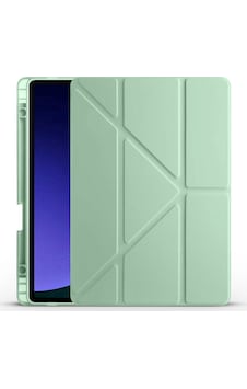 Samsung Uyumlu Galaxy Tab S9 Fe Kılıf Zore Tri Folding Kalem Bölmeli Standlı Kılıf Kapaklı Kılıf