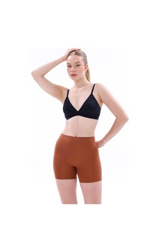 Red Womans Kahverengi Mı 2703 Lazer Kesim İz Yapmaz Hayalet Boxer Kahve