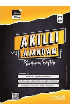 Palme Yayınları Tyt Ayt Akıllı Ajandam Planlama Defteri Palme Yayınları Tyt Ayt Akıllı Ajandam Planlama Defteri