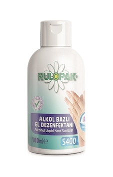 Rulopak Alkol Bazlı El Dezenfektanı - 100 Ml - S400 (Flip-Top) Rulopak Alkol Bazlı El Dezenfektanı - 100 Ml - S400 (Flip-Top)