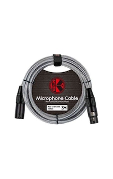 Kirlin Cable MWC-270PB 3 MT Örgülü Mikrofon Kablosu Kirlin Cable MWC-270PB 3 MT Örgülü Mikrofon Kablosu