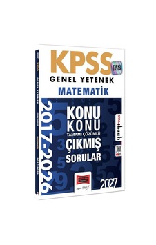 Yargı 2027 Kpss Matematik Çıkmış Sorular 2017-2026 Konularına Göre Çözümlü Yargı 2027 Kpss Matematik Çıkmış Sorular 2017-2026 Konularına Göre Çözümlü