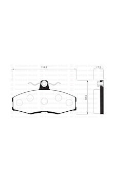 Sangsın Sp1028 Ön Fren Balata Skoda Favorıt 1.3l 88-97 / Ford Sıerra 1.3l 1.6l 2.0l 86-93 6166950-6174784-115430280 1 Takım Sangsın Sp1028 Ön Fren Balata Skoda Favorıt 1.3l 88-97 / Ford Sıerra 1.3l 1.6l 2.0l 86-93 6166950-6174784-115430280 1 Takım