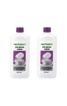 Sıvı Beyaz Sabun 1000ml 2 Li Paket 2 Adet Sıvı Beyaz Sabun 1000ml 2 Li Paket 2 Adet