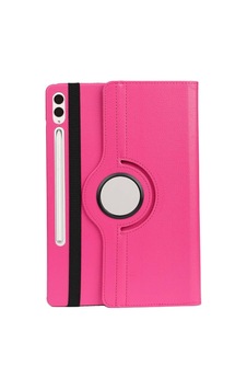 Aksesuarcim S9 Fe Sm-x610 X616 İle Uyumlu Kılıfı Suni Deri 2 Farklı Stand Olabilen Darbe Korumalı 360 Dönebilen Tablet Kılıfı Pembe Koyu Sku: Zeusb0fhhz47vx Arka Kapak