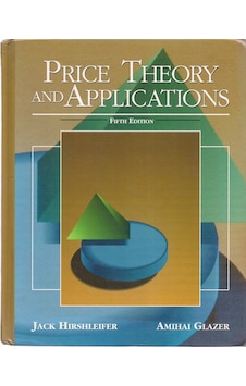 Price Theory And Applications Hardcover Ciltli-5Th Edition Price Theory And Applications Hardcover Ciltli-5Th Edition