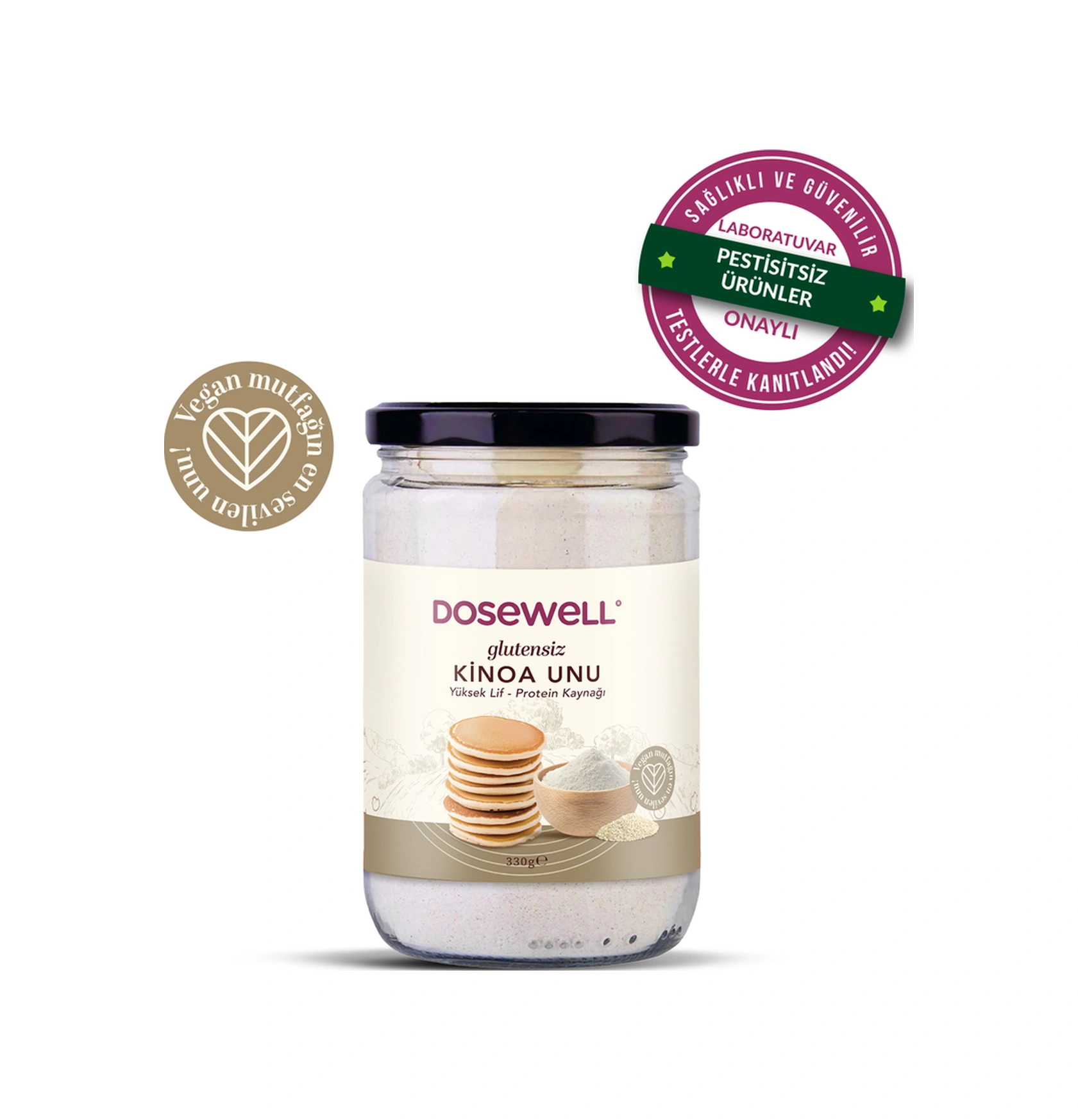 Dosewell Glutensiz Kinoa Unu 330 Gr Dosewell Glutensiz Kinoa Unu 330 Gr