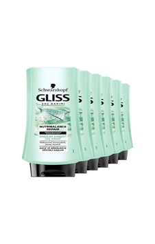 Schwarzkopf Gliss Nutribalance Saç Kremi 6 x 360 ML Schwarzkopf Gliss Nutribalance Saç Kremi 6 x 360 ML