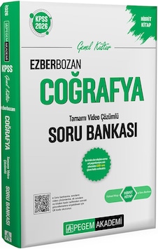 Pegem 2026 Kpss Ezberbozan Coğrafya Tamamı Video Çözümlü Soru Bankası Pegem Akademi Pegem 2026 Kpss Ezberbozan Coğrafya Tamamı Video Çözümlü Soru Bankası Pegem Akademi