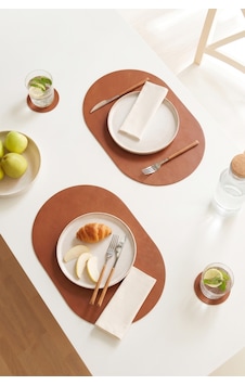 Home Wave 2'li Taba/gri Renk Suni Deri Amerikan Servis Set 45 X 30 Cm Home Wave 2'li Taba/gri Renk Suni Deri Amerikan Servis Set 45 X 30 Cm