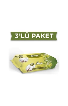 Sleepy Doğal Zeytinyağlı Pamuk Islak Havlu Mendil 3Lü 270 Yaprak-9062035878512 Sleepy Doğal Zeytinyağlı Pamuk Islak Havlu Mendil 3Lü 270 Yaprak-9062035878512