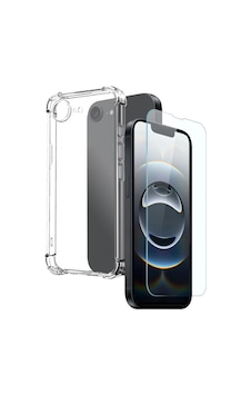 Teleplus Apple Uyumlu iPhone 17e Kılıf Darbe Korumalı Tpu Silikon Kapak + Ekran Koruyucu Teleplus Apple Uyumlu iPhone 17e Kılıf Darbe Korumalı Tpu Silikon Kapak + Ekran Koruyucu