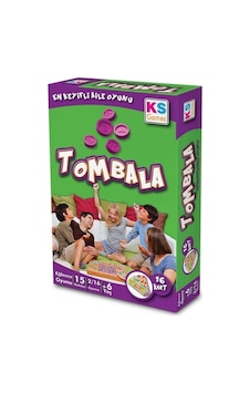 16 Kartlı Tombala 1.kalite Tombala Oyunu Yılbaşı Gecesi Oyunları Kutu Oyunları Aile Oyunları