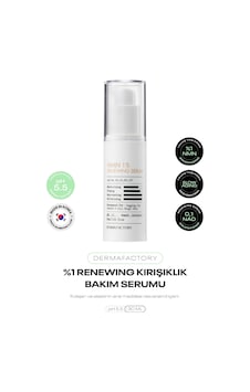 Resveratrol, Nmn Ve Nad İçeren Kırışıklık Bakım Serumu Derma Factory Renewing Serum Resveratrol, Nmn Ve Nad İçeren Kırışıklık Bakım Serumu Derma Factory Renewing Serum