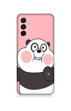 Samsung Galaxy M23 Uyumlu Sevimli Panda Desenli Silikon Kılıf Samsung Galaxy M23 Uyumlu Sevimli Panda Desenli Silikon Kılıf