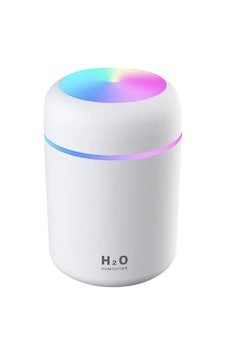 H2o Humidifier Hava Nemlendirici 300ml Ultrasonik Led Işıklı Soğuk Buhar Makinesi Ve Aroma Difüzörü H2o Humidifier Hava Nemlendirici 300ml Ultrasonik Led Işıklı Soğuk Buhar Makinesi Ve Aroma Difüzörü