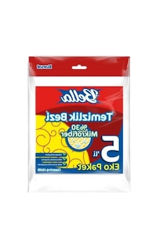 Eko Paket %30 Mikrofiberli Temizlik Bezi 5'li Set Eko Paket %30 Mikrofiberli Temizlik Bezi 5'li Set