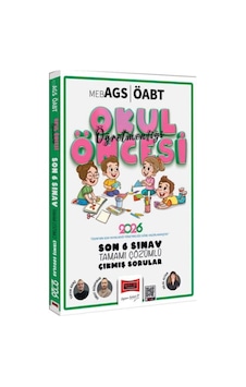 Yargı Yayınları 2026 Meb Ags Öabt Okul Öncesi Öğretmenliği Son 6 Sınav Çıkmış Sorular Yargı Yayınları 2026 Meb Ags Öabt Okul Öncesi Öğretmenliği Son 6 Sınav Çıkmış Sorular