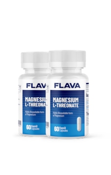 Flava Magnesium L-Threonate 2 x 60 Kapsül