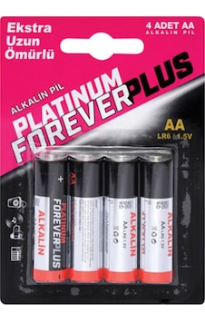 Forever Plus Platinum Alkalin Kalem Pil 4'lü Forever Plus Platinum Alkalin Kalem Pil 4'lü