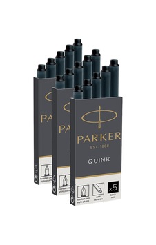 Quink - Doldurulabilir Kartuş, 1950382 15er Box Siyah Sku: Zeusb075nc39fk Quink - Doldurulabilir Kartuş, 1950382 15er Box Siyah Sku: Zeusb075nc39fk