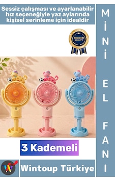 Vantilatör Seyahat Tipi Kompakt Taşınabilir Hafif Sessiz Çalışma Ev Ofis Yaz Serinleme Şık İlgi Çek Vantilatör Seyahat Tipi Kompakt Taşınabilir Hafif Sessiz Çalışma Ev Ofis Yaz Serinleme Şık İlgi Çek
