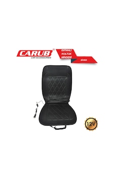 Carub Koltuk Minderi Isıtmalı Siyah 12v Carub Koltuk Minderi Isıtmalı Siyah 12v