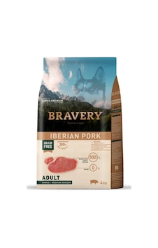 Bravery İberian Pork Tahılsız Domuzlu Büyük ve Orta Irk Yetişkin Köpek Maması 4 KG Bravery İberian Pork Tahılsız Domuzlu Büyük ve Orta Irk Yetişkin Köpek Maması 4 KG
