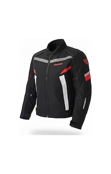 Prosev Ce2150 4 Mevsim Motosiklet Montu Siyah-kırmızı Motorcu Mont