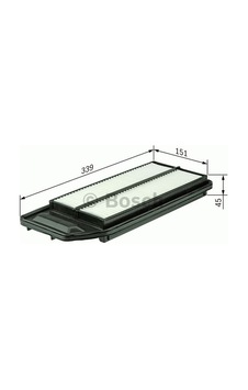 Bosch 1987429192 Hava Fıltresı Honda Accord 2003-2008