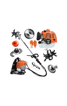 Mager Çapa Aparatlı Toplam 5 Başlık Tırpan Çim Biçme Makinesi Mager Çapa Aparatlı Toplam 5 Başlık Tırpan Çim Biçme Makinesi