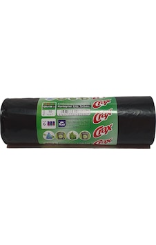 Crax Konteyner Hantal Boy Çöp Torbası 240 L 20 x 10 Adet Siyah 120 x 150 CM